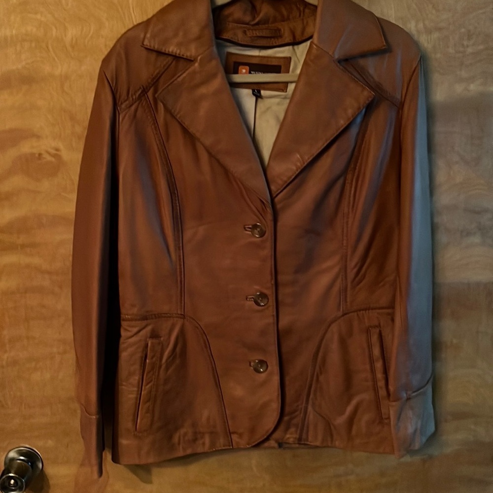 Tan Leather jacket
